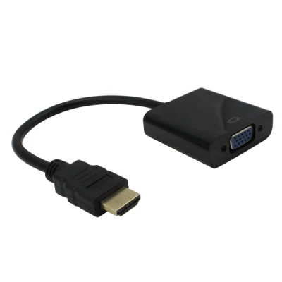 Cable adaptador convertidor de video 1080P HDMI macho a VGA hembra