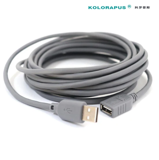 Kolorapus 5m USB a Macho a Hembra Cable de Transferencia de Datos Am a Af USB2.0 Cable de Extensión con Chip