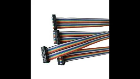 OEM personalizado a prueba de agua automatización equipo médico mazo de cables conjunto de cables Awm 20624 80c 60V VW-1 FFC, 24 pines plano FFC VGA Lvds Cable