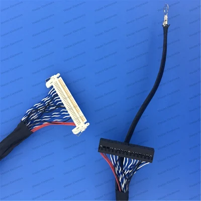 Cable Lvds Fix-30p Doble 2CH 8bit para panel LCD de 17 pulgadas ~ 23 pulgadas Longitud 50 cm