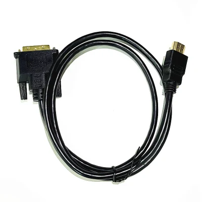 Cable de conversión de audio de alta definición HDMI a DVI de computadora a monitor