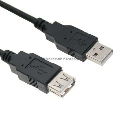 Cable de extensión USB 2.0 de precio barato de suministro de fábrica de China