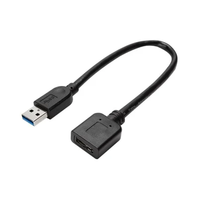 Cable de extensión USB Am a Micro USB3.0 negro