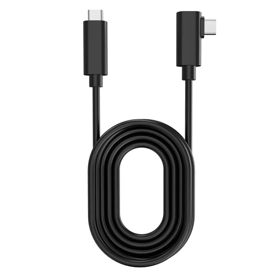 Cable USB 3.0 tipo C Vr de 5 m compatible con carga rápida 3A y transferencia de datos de 5 gbps para Oculus Link