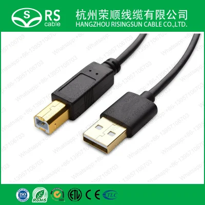 Cable de escáner de impresora USB 2.0 tipo A a B de alta velocidad