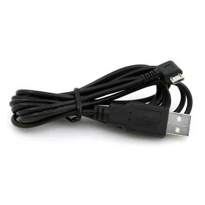 Transferencia de datos corta personalizada que carga 2.0 ángulo Cable micro USB de 90 grados