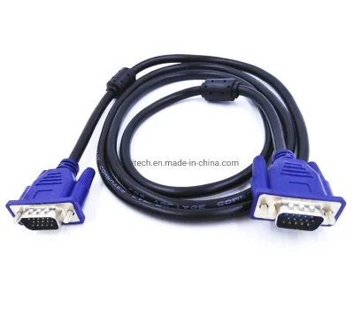 OEM 1,8 m 1080P macho a hembra 15 pines VGA a VGA Cable para PC computadora 1 m 1,5 m 2 m 3 m 5 m 10 m